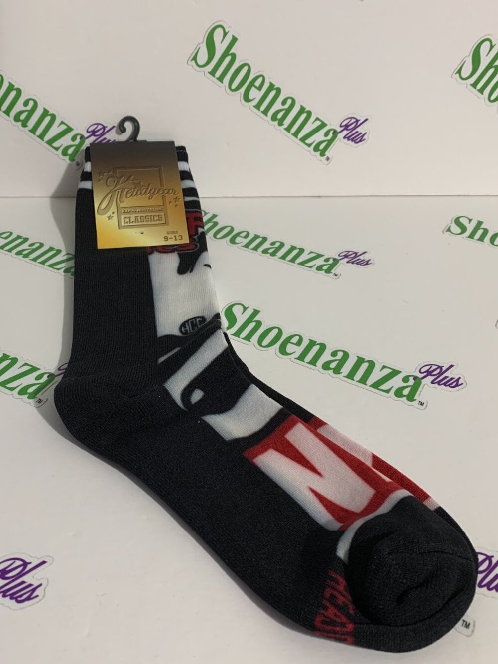 Headgear Classics Socks Martin Dragonfly Jones Crew Black Mens Size 9 - 13